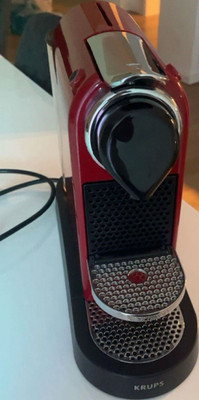 Krups Nespresso CitiZ XN7415 Kirschrot | sehr guter Zustand