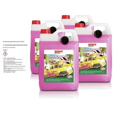 SONAX 4x 5L SWEET FLAMINGO SCHEIBENREINIGER WISCHWASSER GEBRAUCHSFERTIG SOMMER