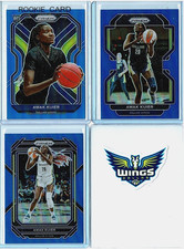 AWAK KUIER 2021-23 Panini Prizm WNBA Blue Prizm 3-Card RC/Base Lot 🏀 WINGS 🦄