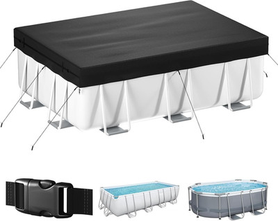 7X10 FT Rectangular Pool Cover, Solar Pool Cover for above Ground Pool, Swimming
