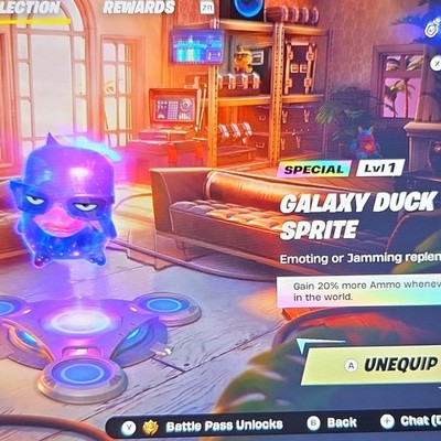 Galaxy Duck Sprite Fortnite Special