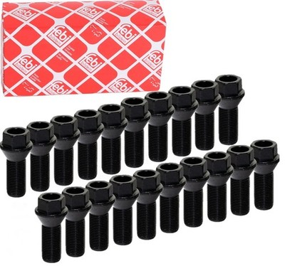 Febi 20x Radbolzen Radschrauben für BMW 5er X3 3er X5 7er X6 1er 6er X4 1er Mini