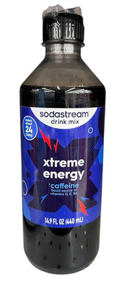 Sodastream Xtreme Energy Drink Mix 14.9 oz Soda Stream