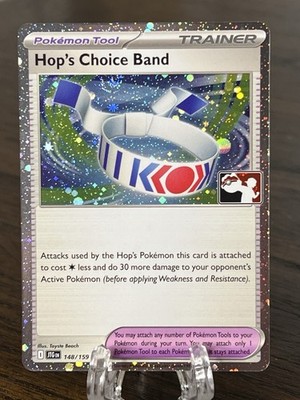 Hop s Choice Band 148/159 Play! Pokemon Prize Pack Series 8 Stamped Holo NM