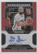 2022 Prizm Draft Picks Sensational Signatures Red 174/199 Grant Golden Auto 1pe9