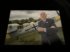 HUGO BROCH Signed 4x6 Photo PILOT WWII GERMAN LUFTWAFFE AUTOGRAPH 1A