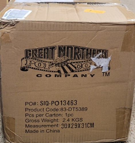 Great Northern/ Superior Popcorn Replacement 83-DT5389 12oz Kettle Open Box NEW - Picture 2 of 5