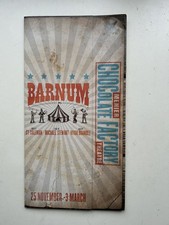 BARNUM The musical MENIER CHOCOLATE FACTORY Theatre Programme