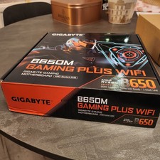 GIGABYTE B650M GAMING PLUS WIFI Motherboard - AMD Ryzen 9000 CPUs, 5+2+2 Phases