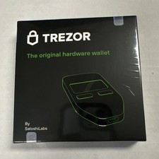 SatoshiLabs Trezor White Hardware Wallet USB Mining Hardware Crypto Compatible