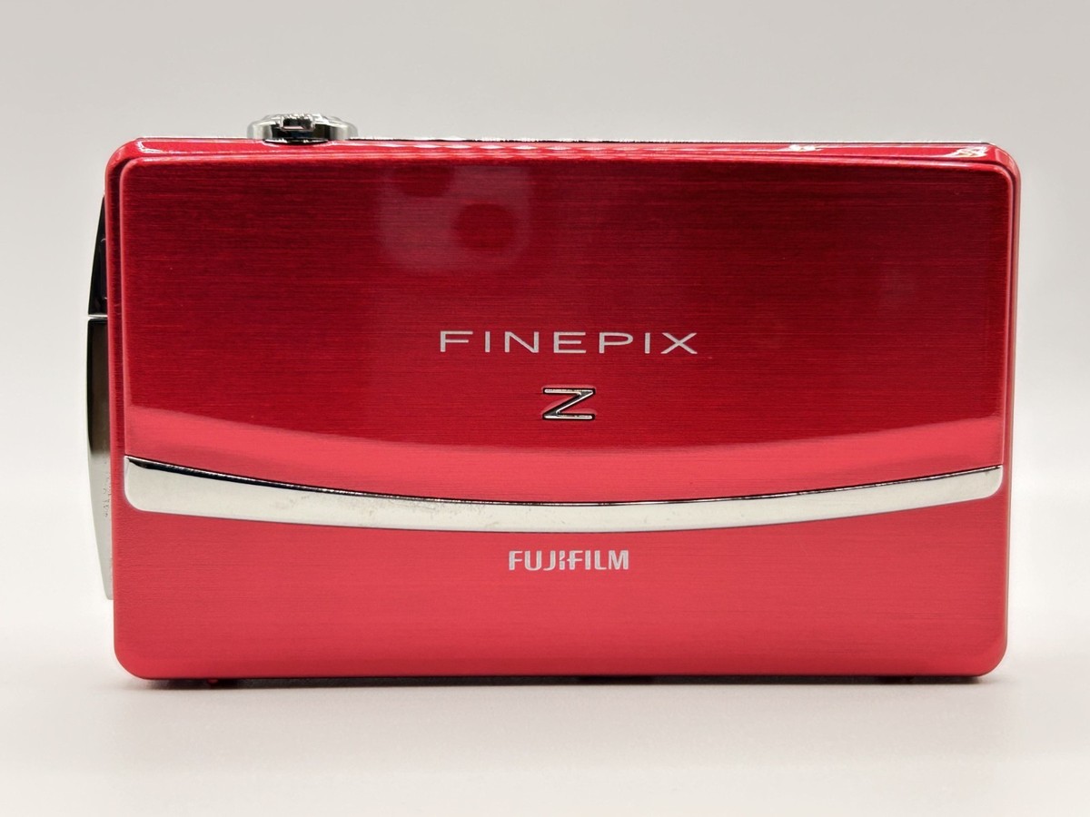 Near Mint in Box] FUJIFILM FinePix Z90 Red 14.2MP 5x Zoom Digital