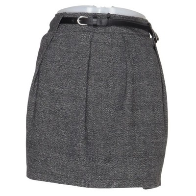 Cache Cache, Rock, Größe: 42, Grau/Schwarz, Elasthan/Polyester/Wolle #Sp8