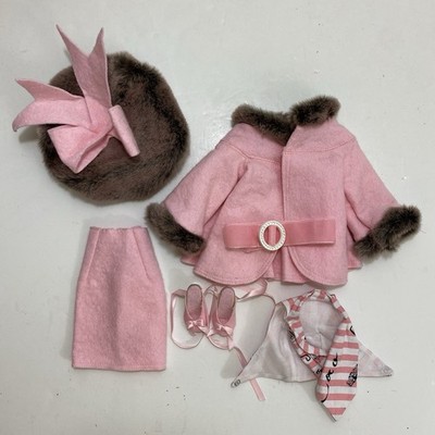 Madame Alexander Coco & Cleo Travel Aboard OUTFIT For 17  Doll Pink Dress Hat