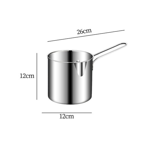 Stainless Steel Deep Fryer Pot with Basket for Chicken Outdoor - Picture 4 of 12