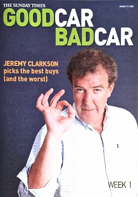 Sunday Times Magazine Good Car Bad Car Weeks 1 & 2 March 2006