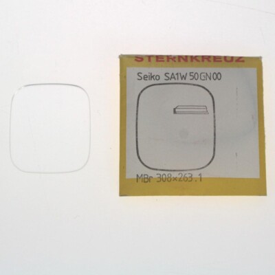 Verre De Montre (cristal Minéral) Sternkreuz SA1W50GN00 - Pour Seiko 8223-5080 Et 8223-5089, Neuf