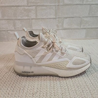 シューズ YUA26.0cm Adidas ZX 2K Boost Triple White for sale | eBay