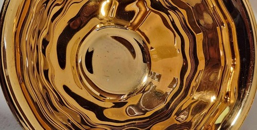 Juego de té/café Neiman Marcus Estel porcelana chapada en oro - Imagen 18 de 19