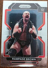 2022 PANINI PRIZM WWE UK RAMPAGE BROWN CARD #109 NM/MT