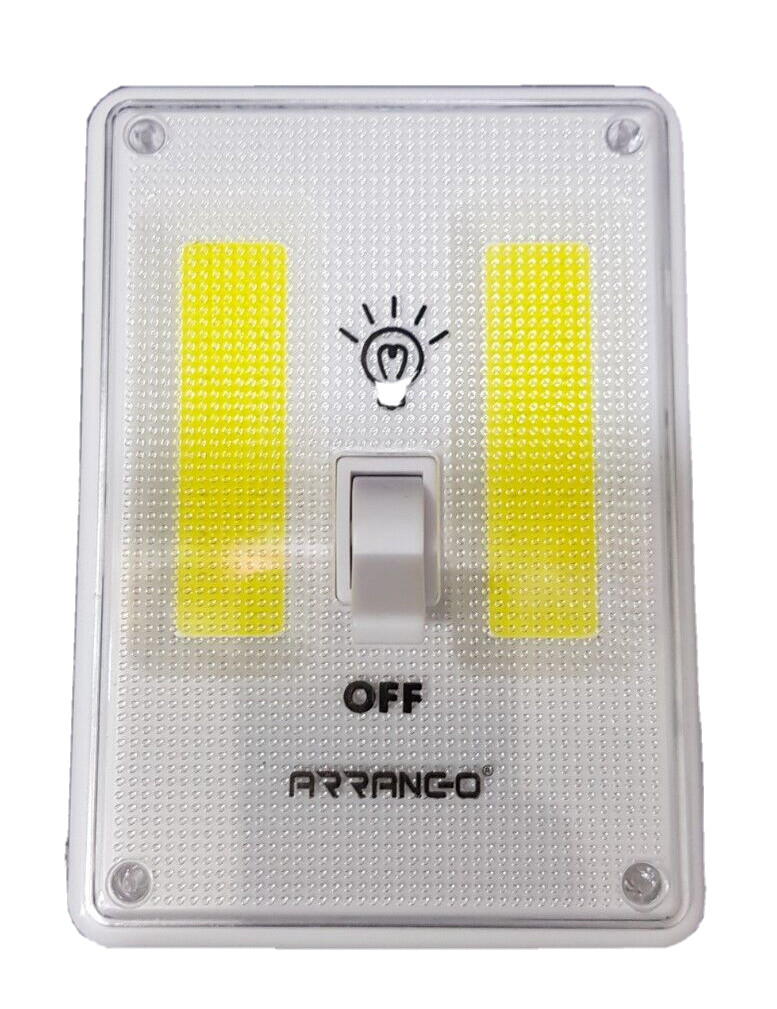 Lámpara Recargable 40 LED 6W ARRANGO AT76066 Con Gancho Y Imanes Armario Coche