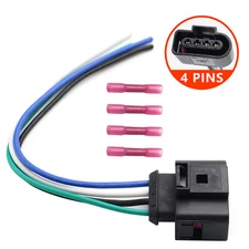 For VW AUDI1J0973724 Ignition Coil Electric Connector Repair HarnessW/Terminals