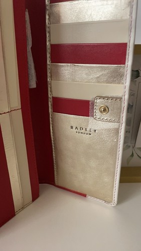 ๐ผ๐ฆ Radley London ๐ผ๐ฆ Sparkle Skate Large Red Leather Card Wallet ๐ผ D14 - Picture 7 of 7