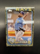 2024 Topps Series 1 Baseball Camo/Memorial Day. Aaron Civale #170. 10/25