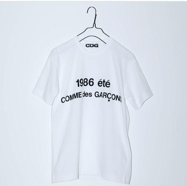 CDG Comme des Garçons 1986 ete T-shirt size XL authentic CDG Comme des Garçons 1986 ete T-shirt size XL authentic