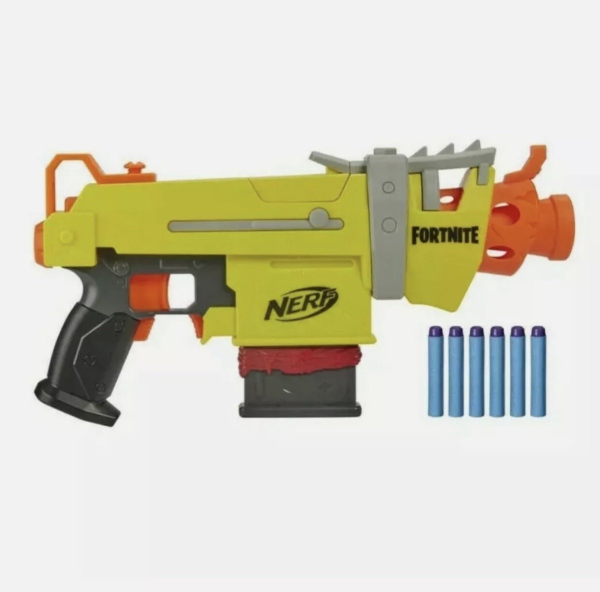 NERF FORTNITE おもちゃ銃セット　おまけ付き Amazon.co.jp: Nerf Fortnite ブルーショックブラスター、ダーツ