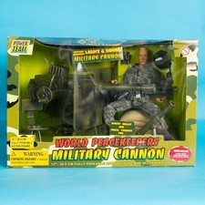 BNIB Peterkin World Peacekeepers Power Team action figure In Military Cannon
