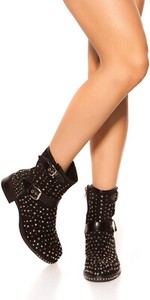 stivaletti bassi borchie