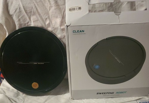SWEEPING Black Robot SUCTION Vacuum Cleaner