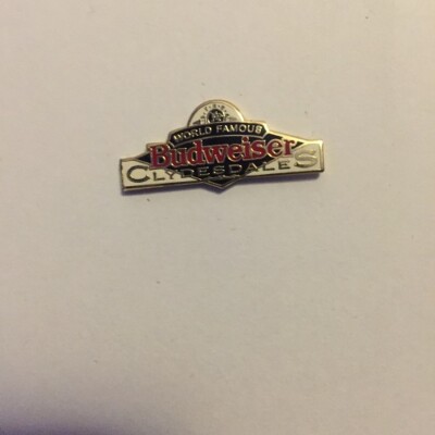 Budweiser Bier Brauerei Clydesdales Pin !!