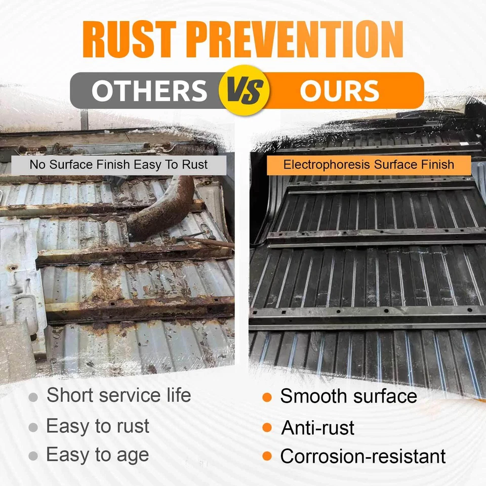 Bed Crossmember Floor Support Kit For Chevrolet/GMC C1500 1988-2000 Heavy Duty - Image 4 of 4