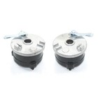 <!--F#f_0-->Pair 3 Stud Drum Brake Set Housing Wheel Hubs + Shoes 110cc Quad Dirt Bike ATV<!--F/-->