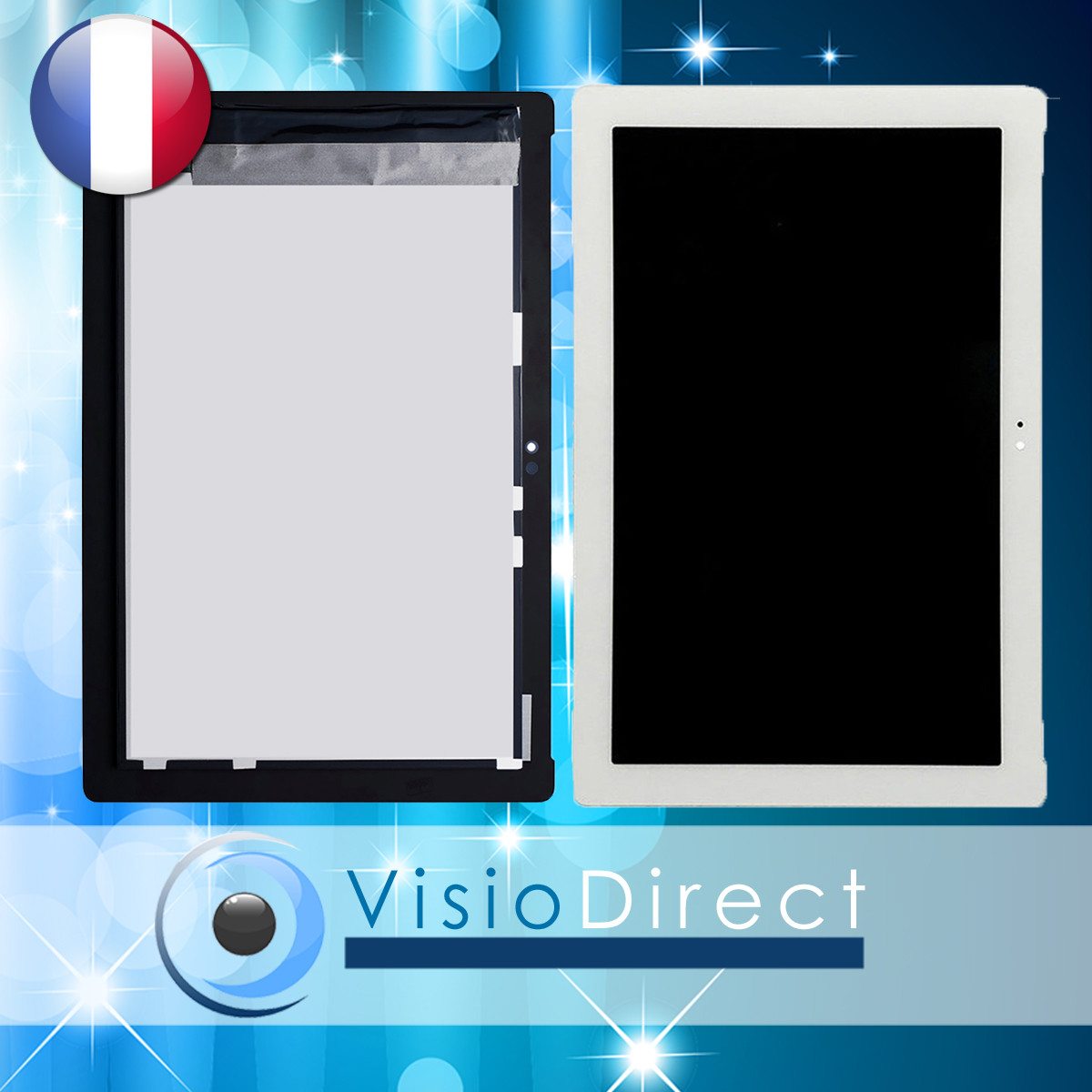 Écran LCD de Remplacement Asus Zenpad 10 Z300 Blanc pour Regarder des Vidéos