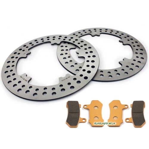 2X 11.8" Front Brake Rotors Pads for Harley VRSCDX Night Rod Special 2007-2017 - Picture 2 of 9