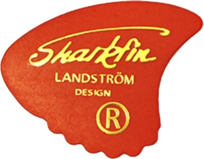 Sharkfin Landstrom Goldprint & Relief Plectrums - Bag Of 6 Picks - Foto 8