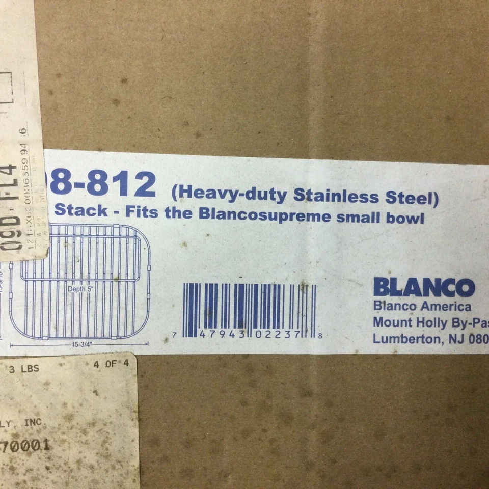 Estante para platos Blanco 508-812 de acero inoxidable de alta resistencia Foto 2 de 2
