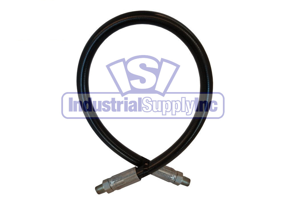 2-Wire Hydraulic Hose – 3/8” X 36” With Male NPT Fittings (100R2AT-6 Type)