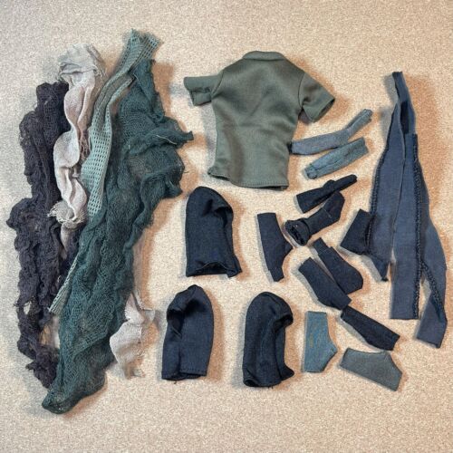 GI Joe, Ultimate Soldier, Dragon, 1:6 12” Military Clothing Lot, Shirt,Balaclava