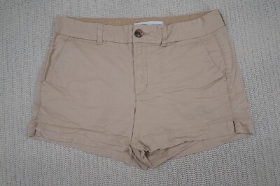 Old Navy Everyday Shorts Womens Size Beige Khaki Cotton Casual