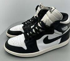 Size 12 - Air Jordan 1 Retro OG 2014 High Black White for sale