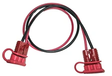 Forklift Battery Extension Charge Cable Quick Cord 4.5FT 600V 175A Anderson Plug