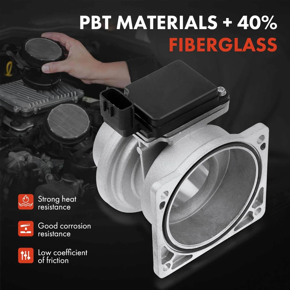 Sensor de flujo de masa de aire para Nissan 200SX 95-98 Sentra 96-99 Infiniti G20 91-96 1999 Foto 3 de 4