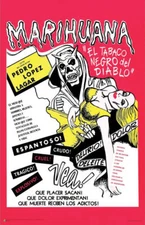 Marihuana - Spanish Vintage Movie Advertisement Mini Poster 11" x 17"