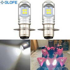 2 Bright White LED Light Bulb for Kubota L1500 L2000 L2200 12V 35/35w Headlights