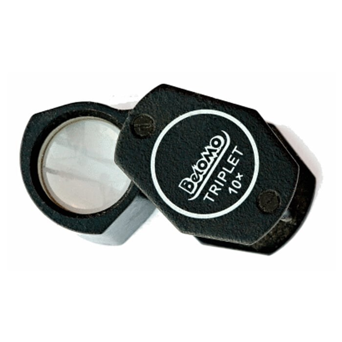 Loupe Quadruple (x4) BelOMO 20x - Grossissement 20 Fois, Diamètre De Lentille 17,5 Mm - Pour Bijouterie, électronique