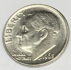 # C2843   U.S.  ROOSEVELT   DIME    COIN,     1963  Unc.