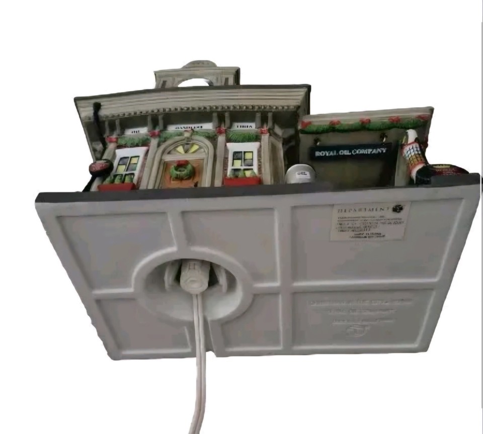 Department 56 Christmas In The City Series Royal Oil Company Light Gas